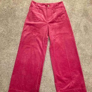 Colette Wide Leg Pants Pink